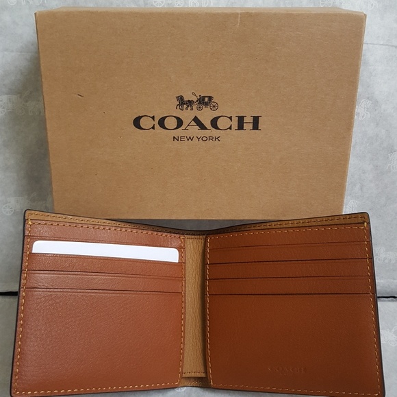 COACH DOUBLE BILLFOLD WALLET F24647 - Picture 2 of 2